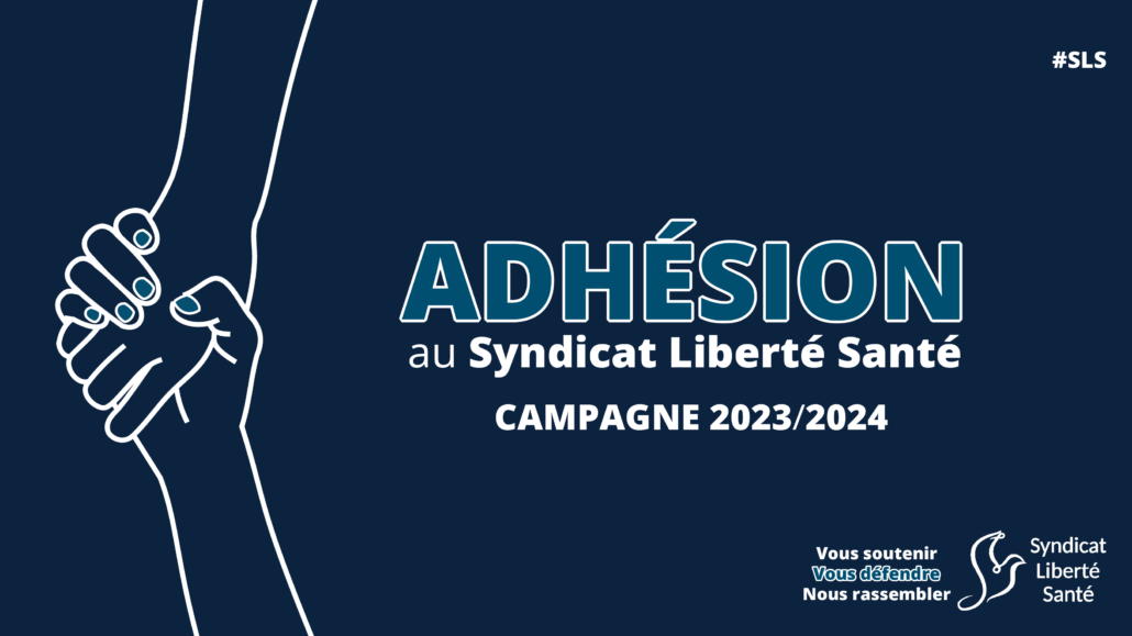 AdhÃ©sion 2024 au Syndicat LibertÃ© SantÃ©