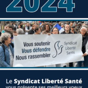 Carte de Voeux 2024 SLS - Syndicat Liberté Santé SLS