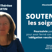Marie-Thérèse Martin convocation Ordre Médecins Soutien soignant - Syndicat Liberté Santé SLS