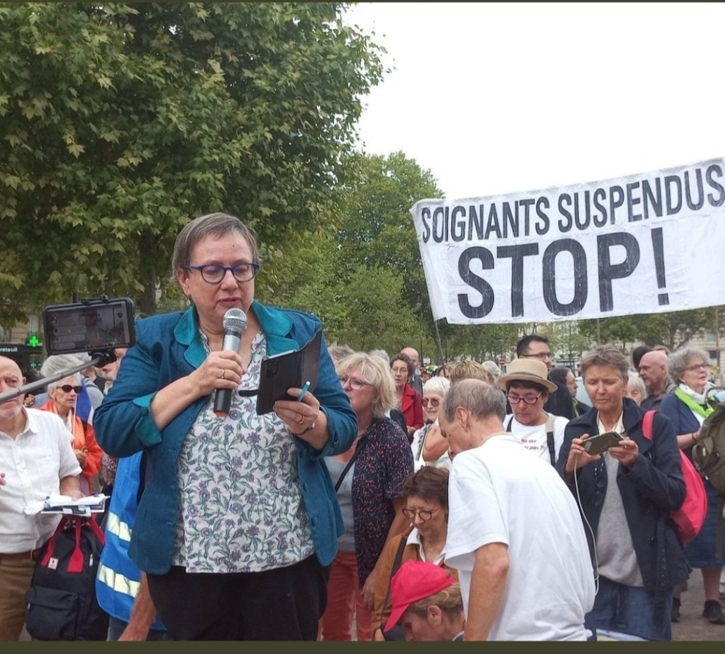 Véronique Rogez médecin généraliste convocation ordre des médecins Soutien Soignant Syndicat Liberté Santé SLS