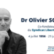 Olivier Soulier Hommage 2 ans - Syndicat Liberté Santé SLS