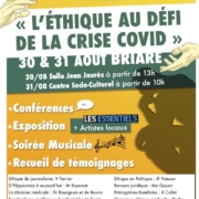 Affiche Rencontres Solidarité Santé BRIARE Aventurine