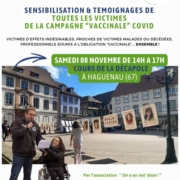 Manifestation Haguenau On a eu not'dose 8 novembre 2025 Alsace Grand Est Marc Heinrich Syndicat Liberté Santé SLS