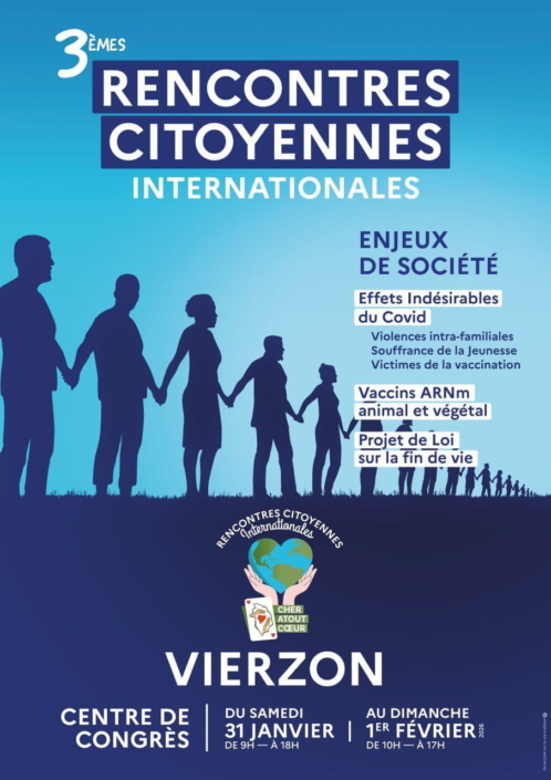 3èmes Rencontres Citoyennes Internationales Vierzon Cher Atout Coeur - Syndicat Liberté Santé
