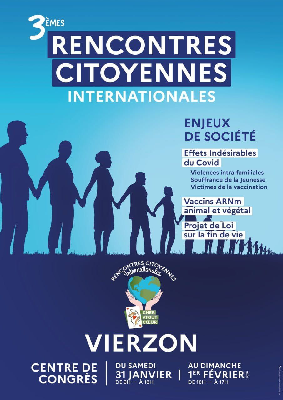 3èmes Rencontres Citoyennes Internationales Vierzon Cher Atout Coeur - Syndicat Liberté Santé