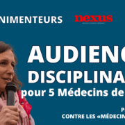 Audiences Ordre 5 médecins de plateau Les 9 Bonimenteurs ITV Lison BRUGNON NEXUS Syndicat Liberté Santé SLS thumb