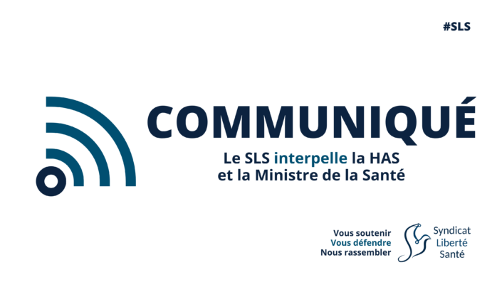 Communique – Le SLS interpelle la HAS et la Ministre – Obligation vaccinale grippe – SLS