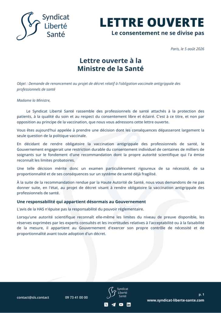 Apercu lettre Ministre