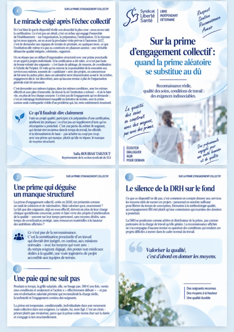 Prime d’engagement collectif