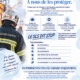 Affiche du Syndicat Liberté Santé : les pompiers nous protègent, à nous de les protéger