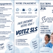 Triptyque Elections professionnelles 2026 Syndicat Liberte Sante