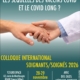 Affiche du colloque international Soignants / Soignés 2026 à Yzeure, organisé par AAVIC Team